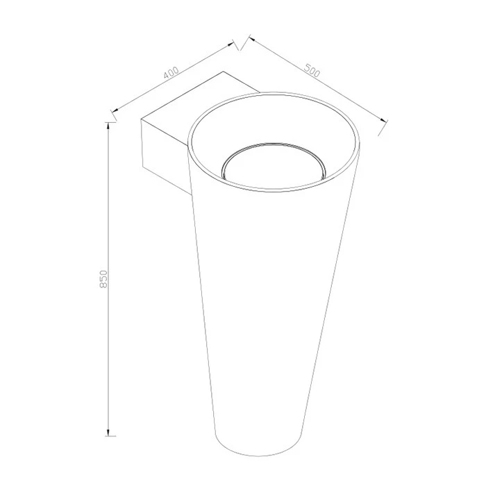 Pedestal Hand Wash Basin
